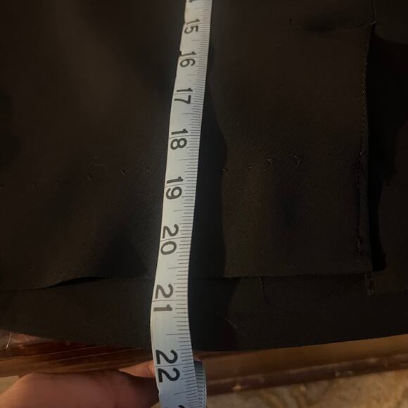 Womens Black Pencil Skirt Medium Classic Business Office Corporate Foundation - Picture 5 of 6